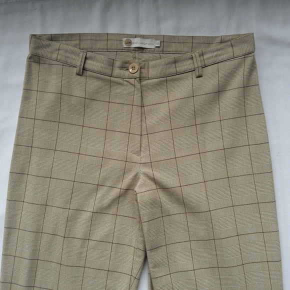 JP Collection Cuffed Check Stretch Trouser- Sz. 40/8 - Picture 5 of 8